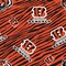 Licensed NFL Cincinnati Bengals Stripe Cotton 70534 Fabric by the Yard
